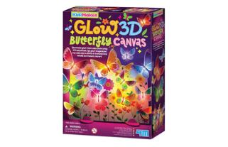 4M 3D Svítící obrázek - Motýli