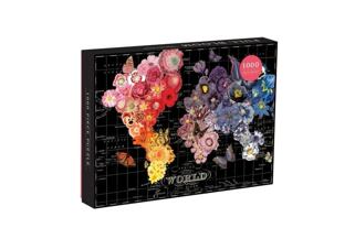 Galison Puzzle Kvetoucí Země 1000 dílků