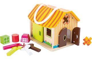 Small Foot Vhazování domeček kůlna