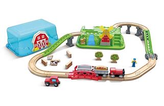 Vláčkodráha v boxu - Vlak v přírodě