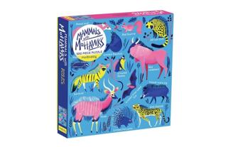 Mudpuppy Mammals with Mohawks 500 dílků