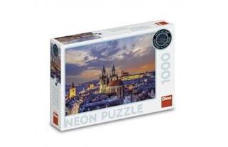 Puzzle Pohled na Hradčany 1000 dílků neon