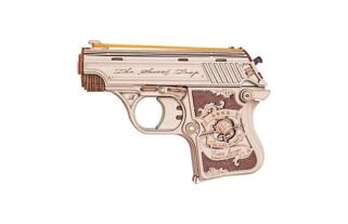 RoboTime 3D dřevěná skládačka Mini pistole Justice Guard