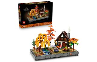 LEGO Icons 11372 Chata a podzimní zahrada