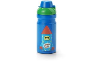 LEGO Rocket láhev na pití - modrá/zelená