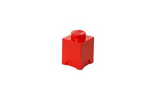 LEGO úložný box 1 - červená