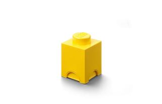 LEGO úložný box 1 - žlutá