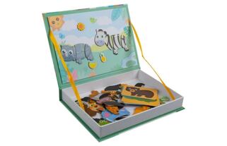 Montessori vzdělávací puzzle africká zvířata