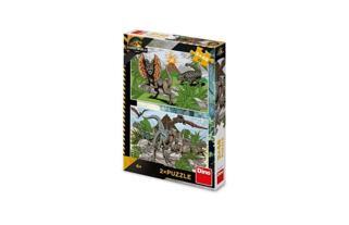 Puzzle Jurassic World 2x48 dílků