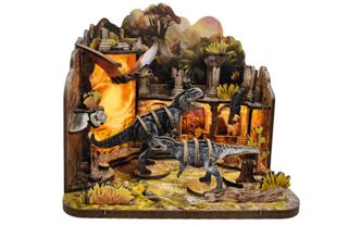 2Kids Toys Miniatura domečku Dinosauří hrad