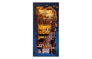 2Kids Toys 3D skládačka Zarážka na knihy Miniatura domečku Magická knihovna