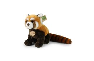 Rappa Plyšová panda červená 28 cm ECO-FRIENDLY