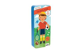 Petit Collage Magnetické puzzle Sportovec