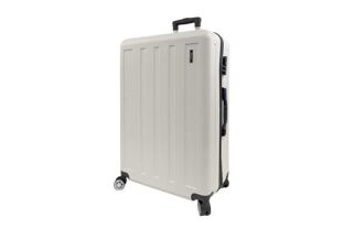 Bavy Cestovní kufr skořepinový 28" Stripes White