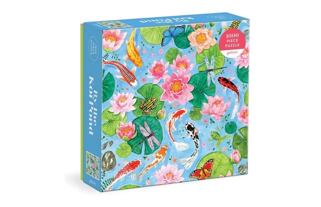 Galison Puzzle Rybníček s Koi kapry 1000 dílků