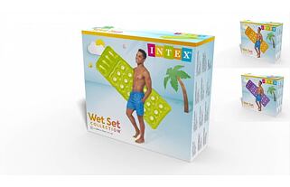 Matrace Intex barevná 188 x 71 cm