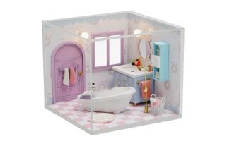 2Kids Toys miniatura domečku Útulná koupelna