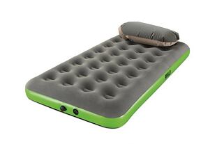 Semišová nafukovací matrace Bestway ROLL and RELAX 188x99x22cm