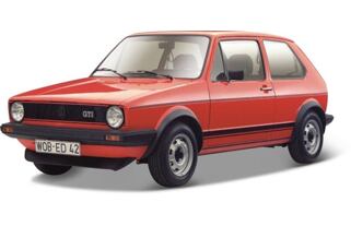 Bburago 1:24 Plus Volkswagen Golf MK1 GTI Red