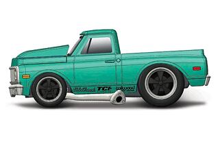 Maisto - Muscle Machines - 1972 Chevrolet C10 Pickup, 1:64