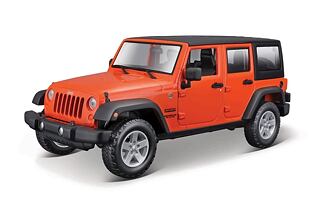 Maisto - 2015 Jeep Wrangler Unlimited, orange-metallic, 1:24