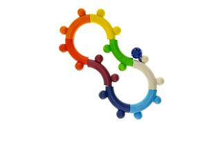 Hess Chrastítko motorické barevné