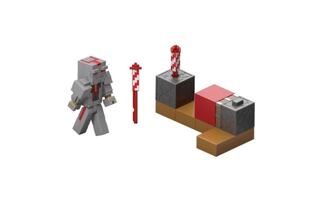 Figurka Minecraft Firework Launcher 8 cm