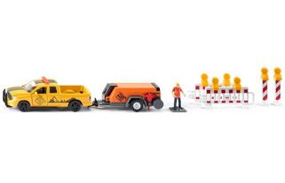 SIKU Super 3505 - RAM 1500 mit Kompressoranhänger 1:50