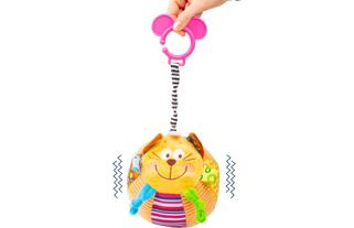 Kleiner Fuß Dehnbarer schnurrender Ballon Katze
