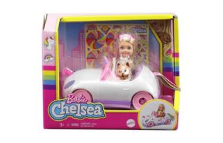 Barbie CHELSEA A KABRIOLET S NÁLEPKAMI