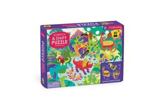 Mudpuppy Puzzle Pizzasaurus 60 Teile mit Duft