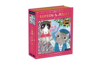 Mudpuppy Puzzle Romeow & Juliet Bookish Cats 100 Teile