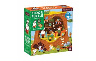 Mudpuppy Bodenpuzzle Waldkinderzimmer mit Formteilen 25 Teile