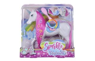 Glänzendes Einhorn für Steffi-Puppe