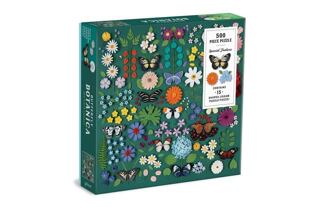 Galison Puzzle Motýlí botanická zahrada 500 dílků