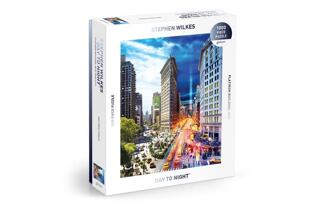 Galison Puzzle Flatiron Day to Night™ Stephen Wilkes 1000 dílků