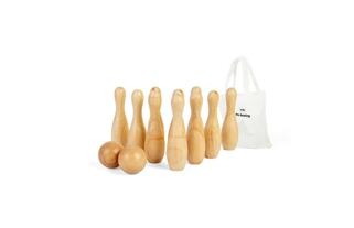 Bigjigs Toys Dřevěné kuželky