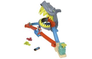 Autodráha Hot Wheels Shark Chomp Beach