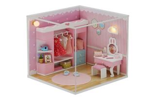 2Kids Toys miniatura domečku Roztomilá šatna
