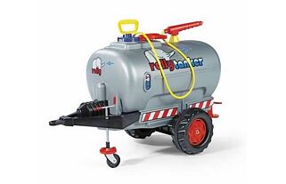 Rolly tanker s pumpou a stříkačkou 1osý - stříbrný
