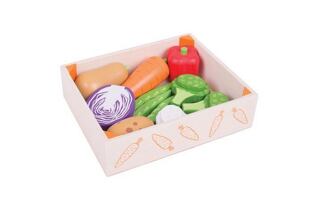 Bigjigs Toys Krabička se zeleninou