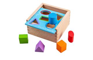 Bigjigs Toys Einsatzbox mit Formen