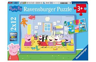 Ravensburger Prasátko Peppa: Peppino dobrodružství 2x12 dílků
