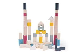 Bigjigs Toys Eimer mit Blöcken 50 Stück
