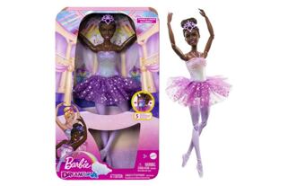 Barbie leuchtend magische Ballerina mit lila Rock