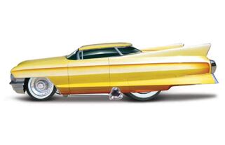 Maisto - Muskelmaschinen - Gene Winfield's 1961 Cadillac Maybelline, 1:64