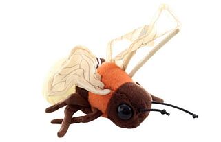 Plyš světluška 17 cm ECO- FRIENDLY