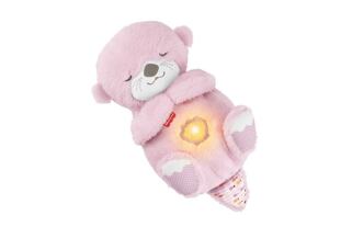 Fisher Price Mazlivá a uklidňující růžová vydra