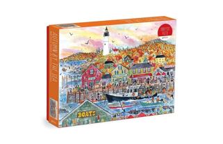 Galison Puzzle Podzim u moře 1000 dílků