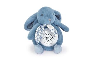 Doudou Hrací skříňka s projekcí Králíček modrý